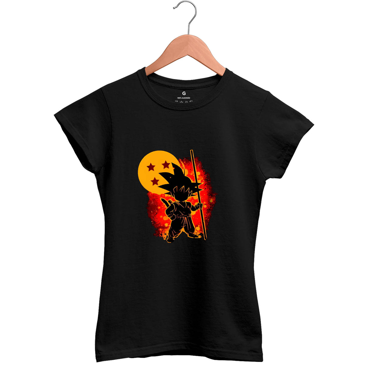 Camiseta Baby Look Feminina Dragon Mini