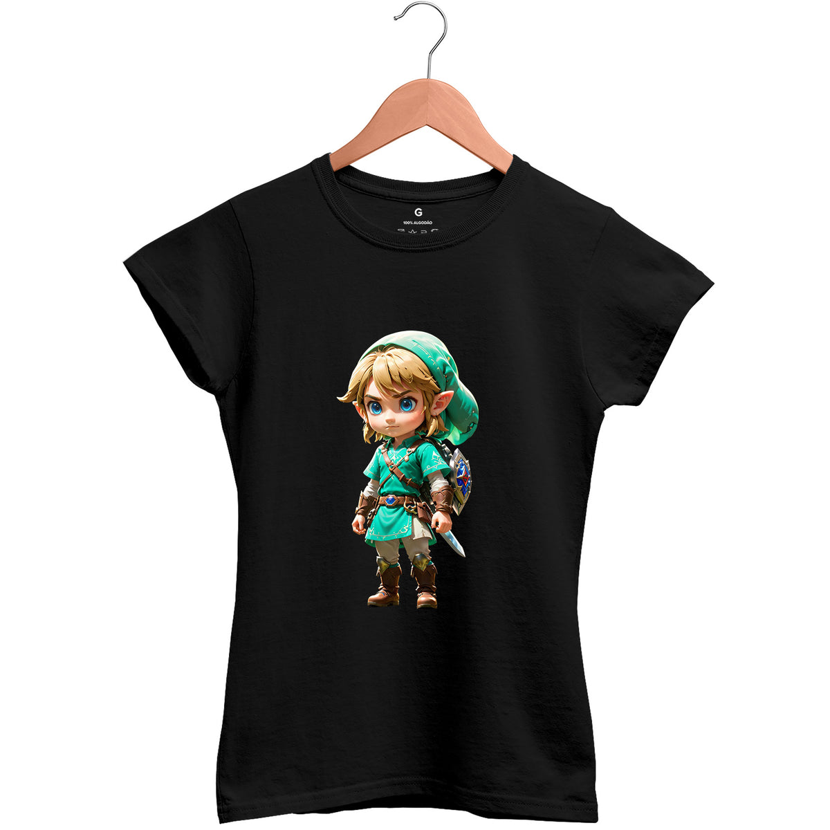 Camiseta Baby Look Feminina Legend