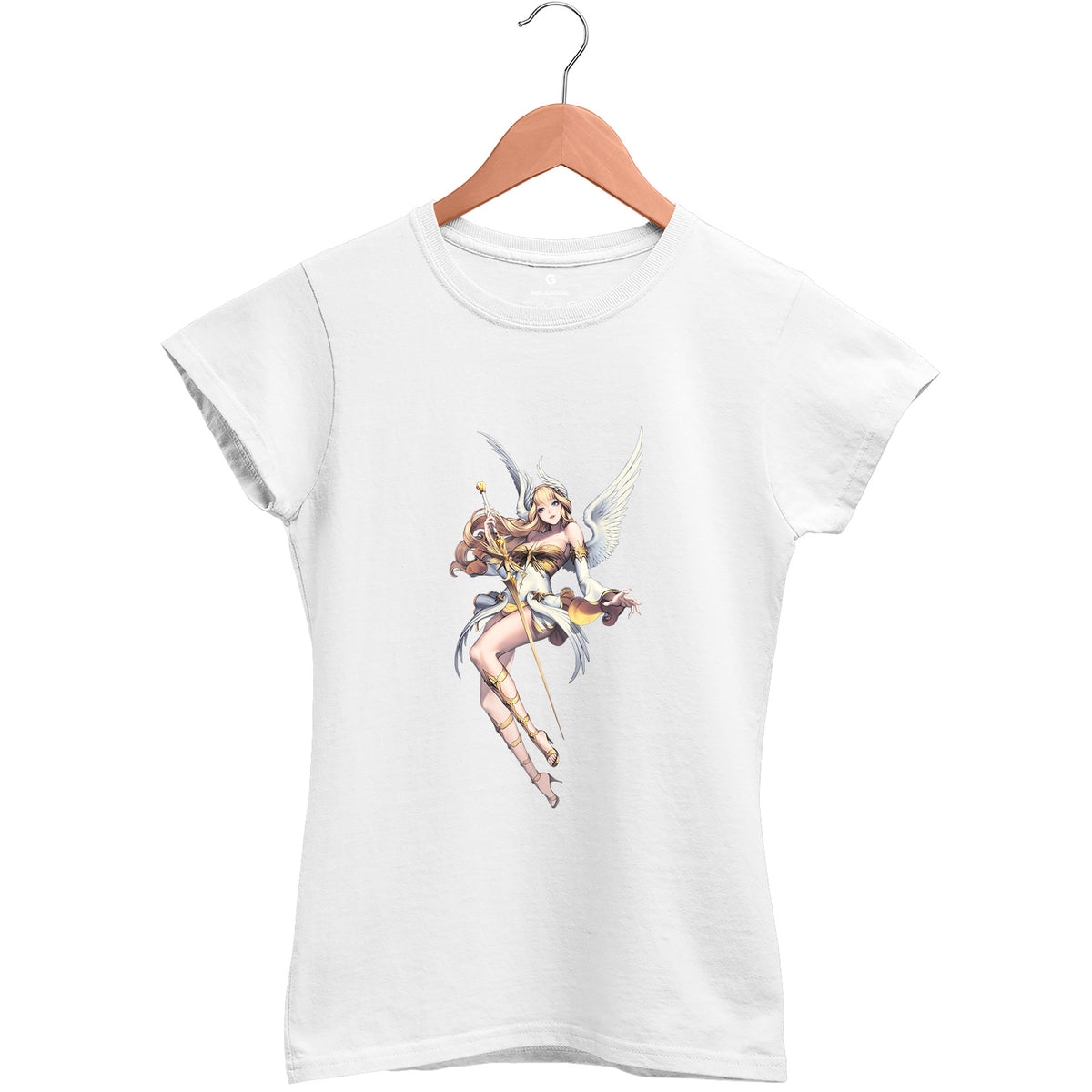 Camiseta Baby Look Feminina Angel