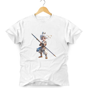 Camiseta Masculina Guerreiro Branco