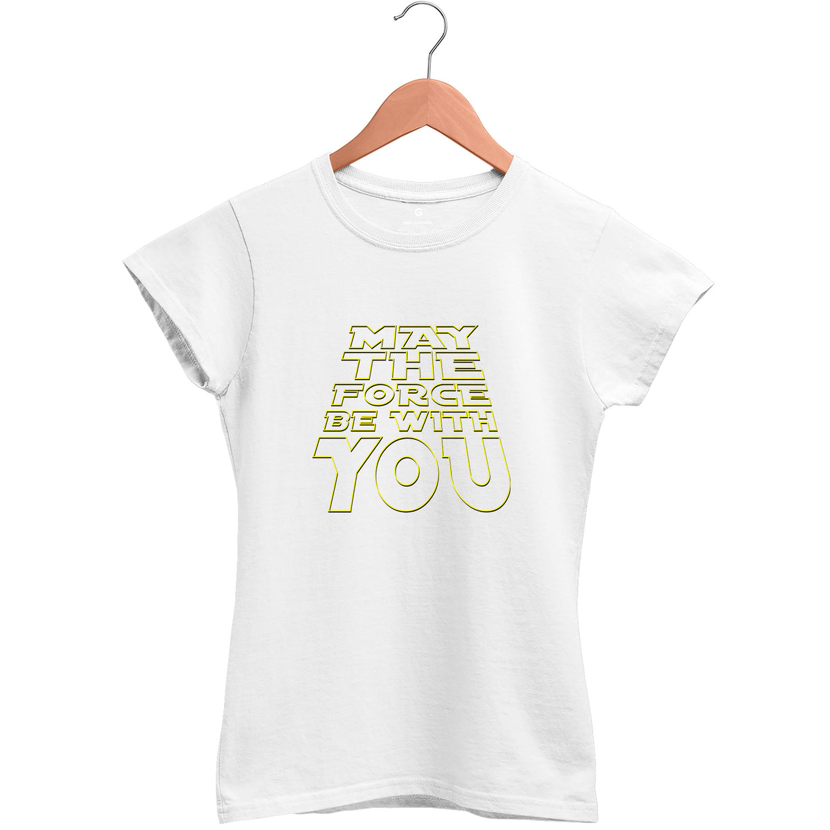 Camiseta Baby Look Feminina The Force