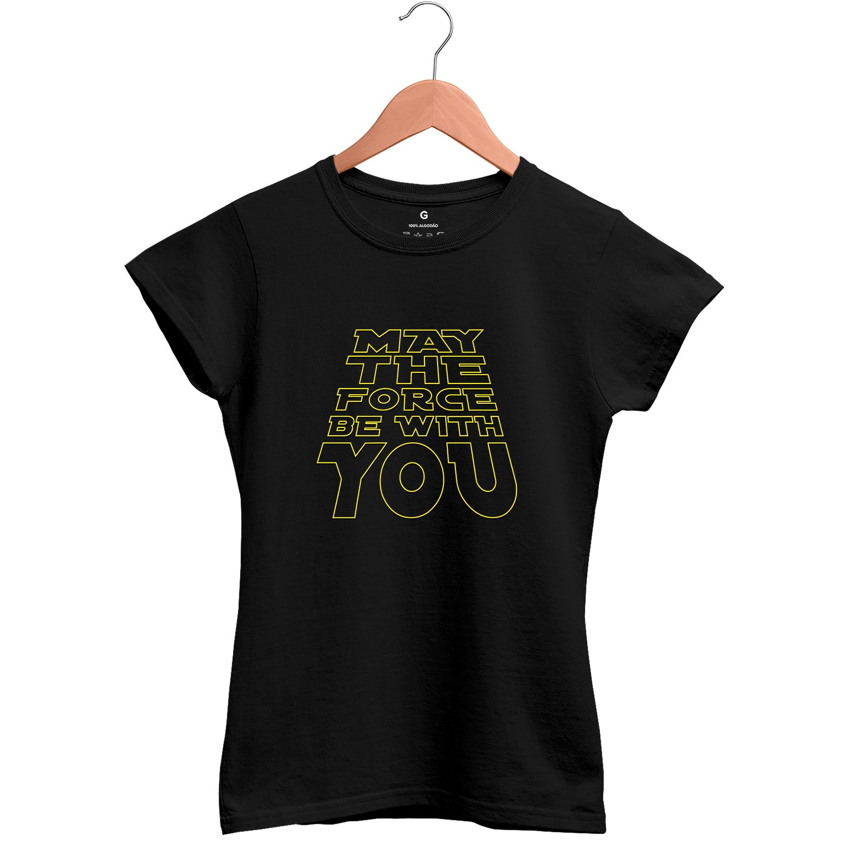 Camiseta Baby Look Feminina The Force