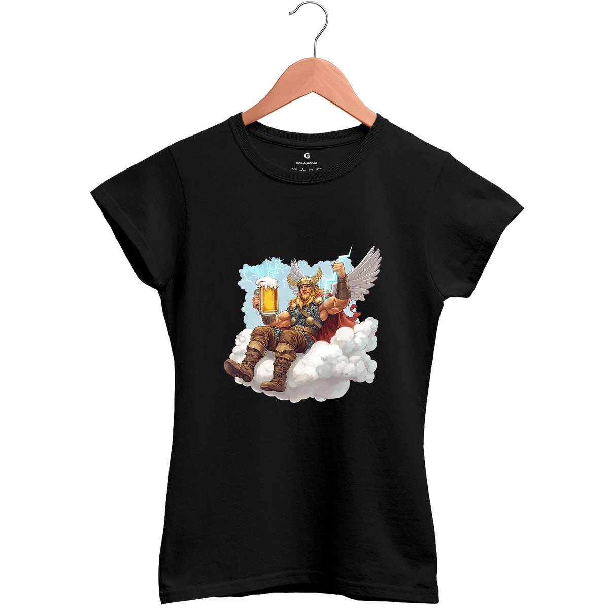 Camiseta Baby Look Feminina Thor Beer