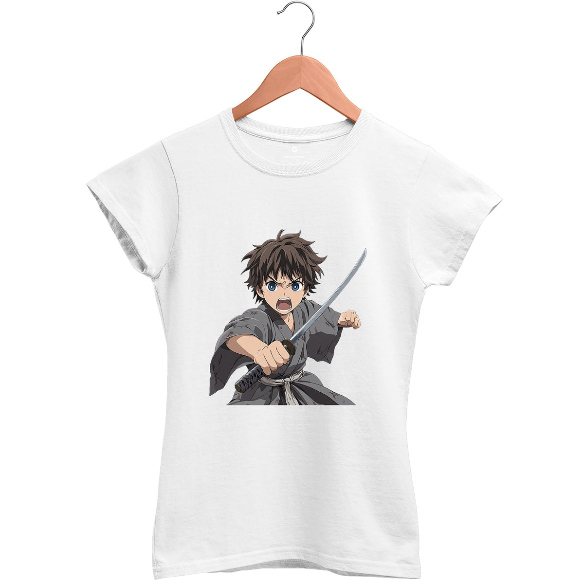 Camiseta Baby Look Feminina Young Samurai